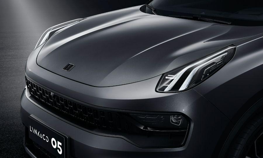 Hình ảnh xe LYNK & CO 05 HYPERHALO XÁM 2024