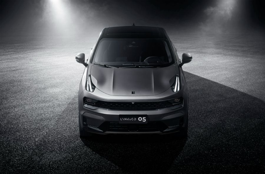 Hình ảnh xe LYNK & CO 05 HYPERHALO XÁM 2024