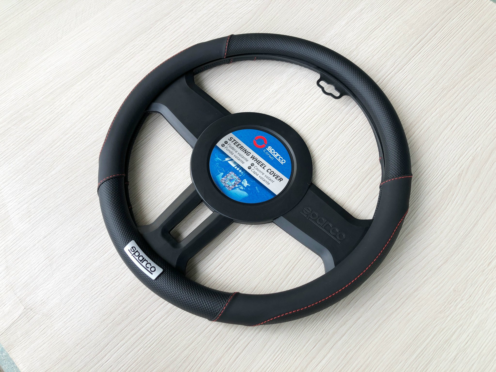 Hình ảnh xe Bọc vô lăng Sparco SPC1113BKS