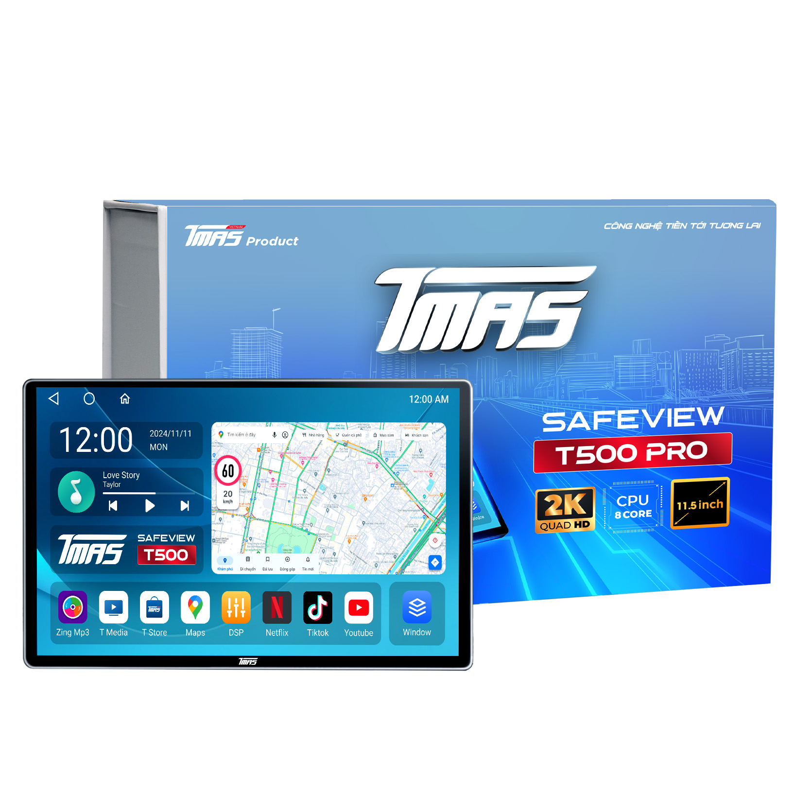 Hình ảnh xe Màn hình Android TMAS T500 PRO