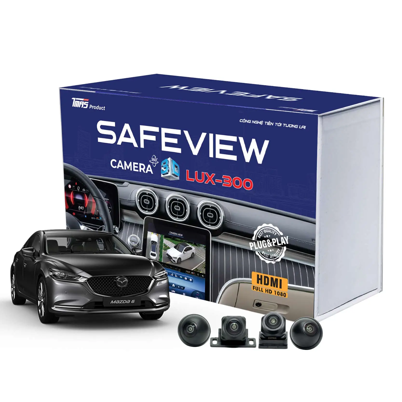 Hình ảnh phụ kiện Camera 360 SAFEVIEW LUX – 300 dành riêng Mazda 6