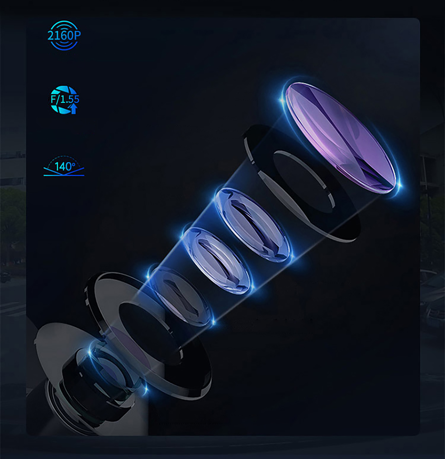 Hình ảnh xe Camera hành trình KATA KD002