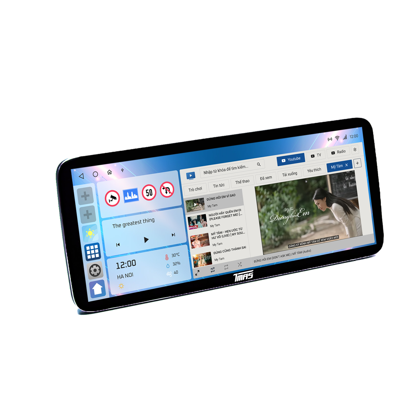 Hình ảnh xe Màn hình Android TMAS T600 LUX 