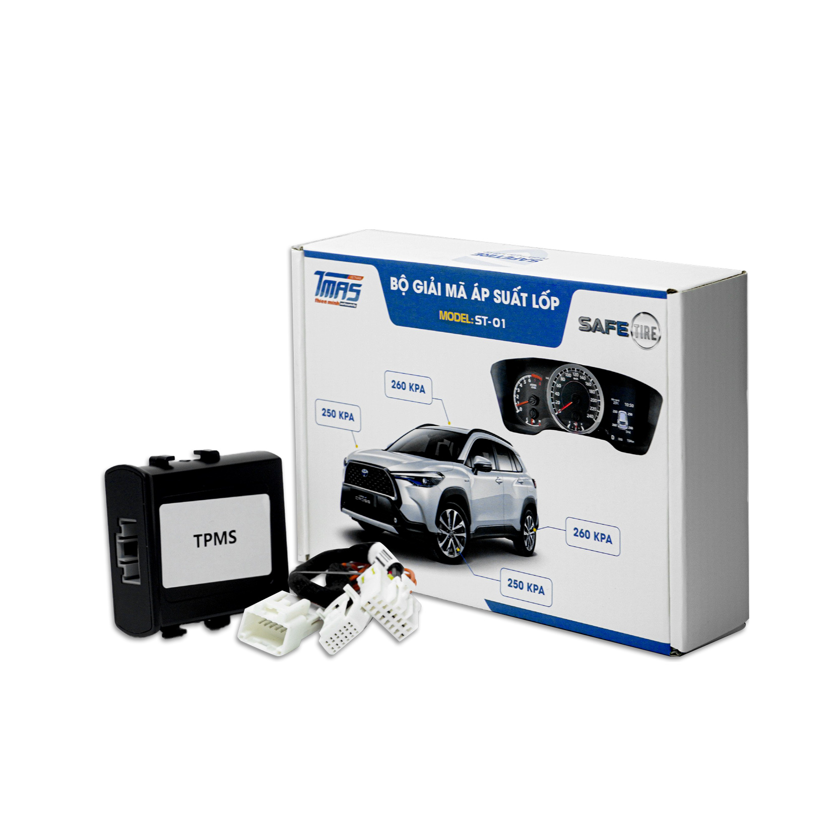 Hình ảnh xe Bộ giải mã áp suất lốp (dành riêng cho Toyota Cross)