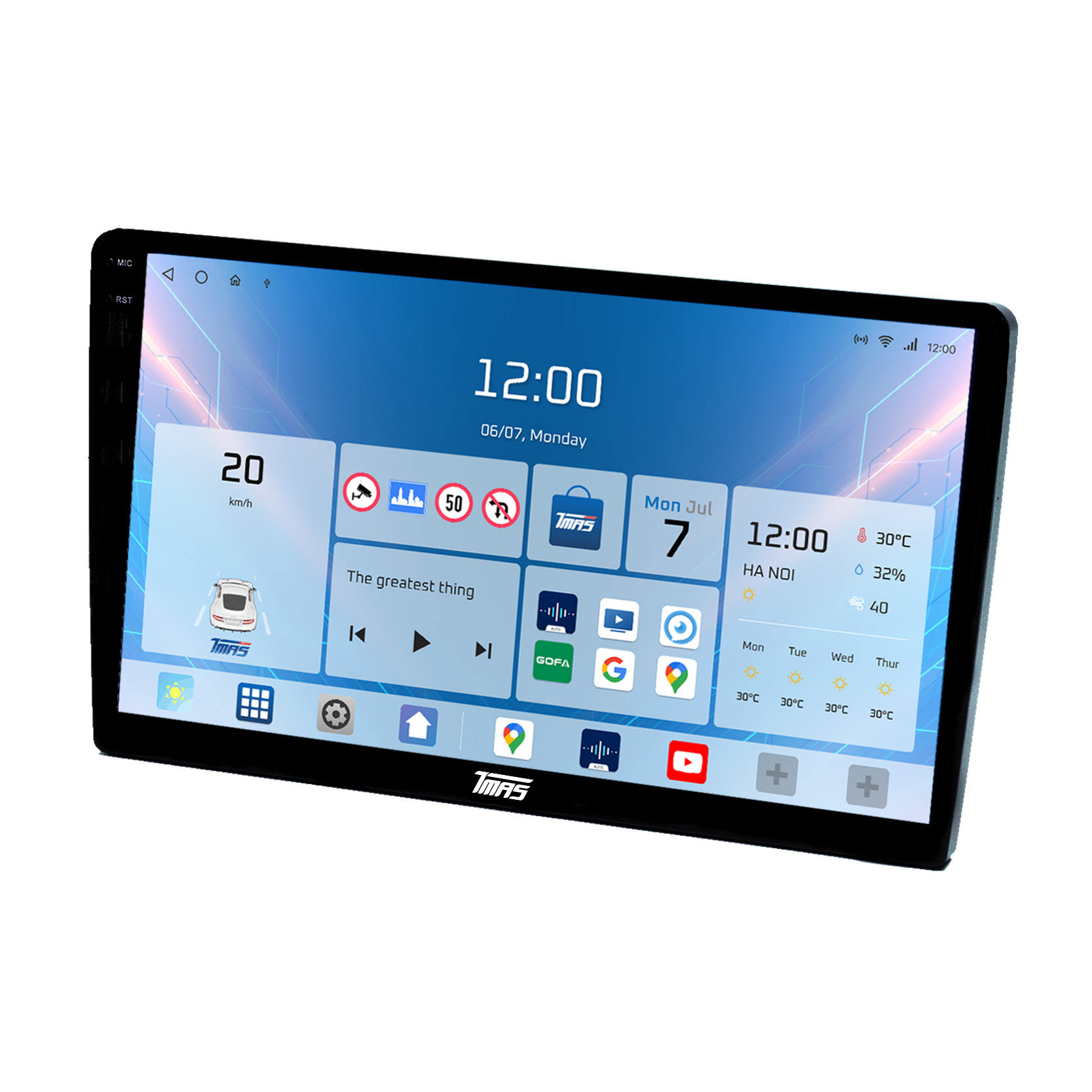 Hình ảnh xe Màn hình Android TMAS T600 2K