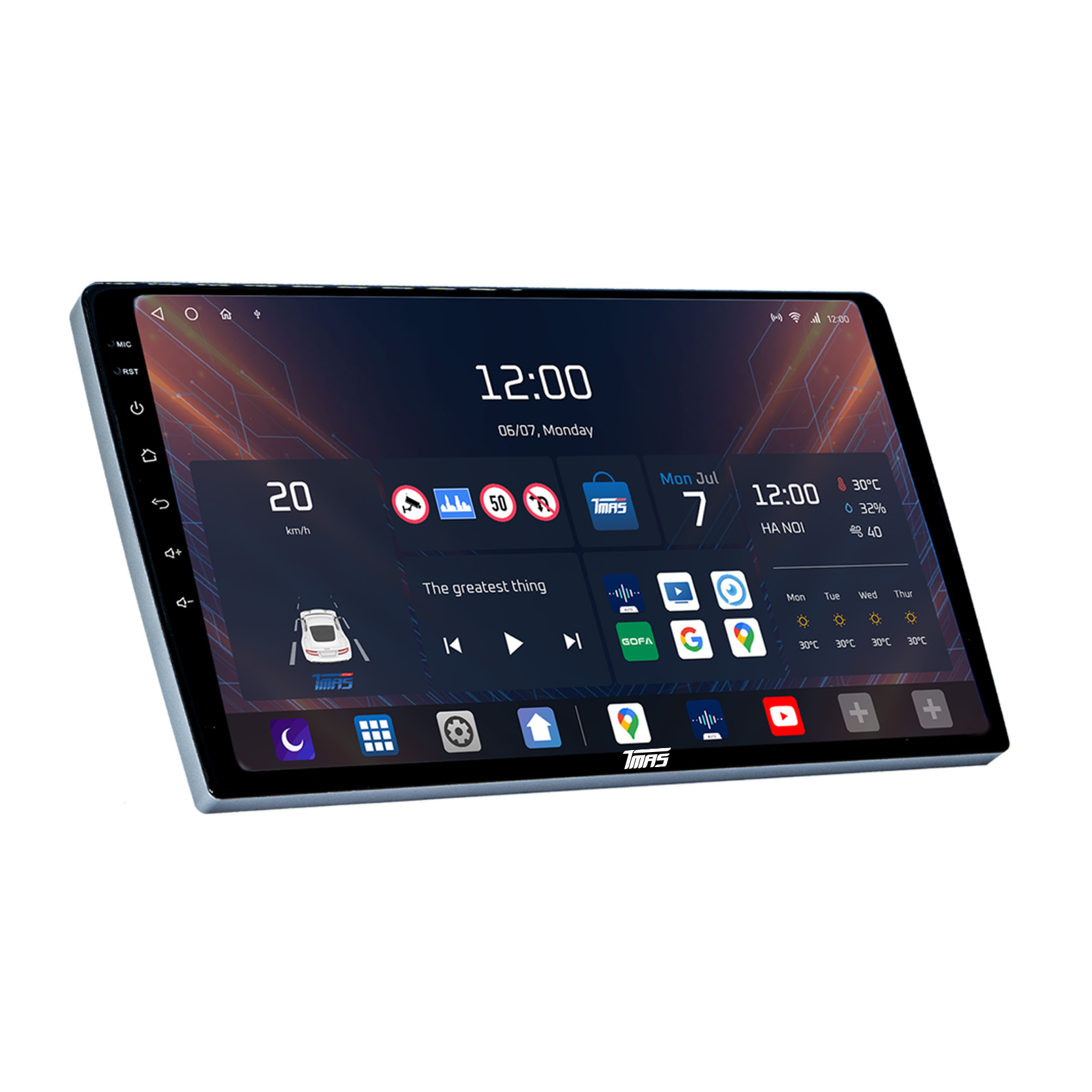 Hình ảnh phụ kiện Màn hình Android TMAS T600