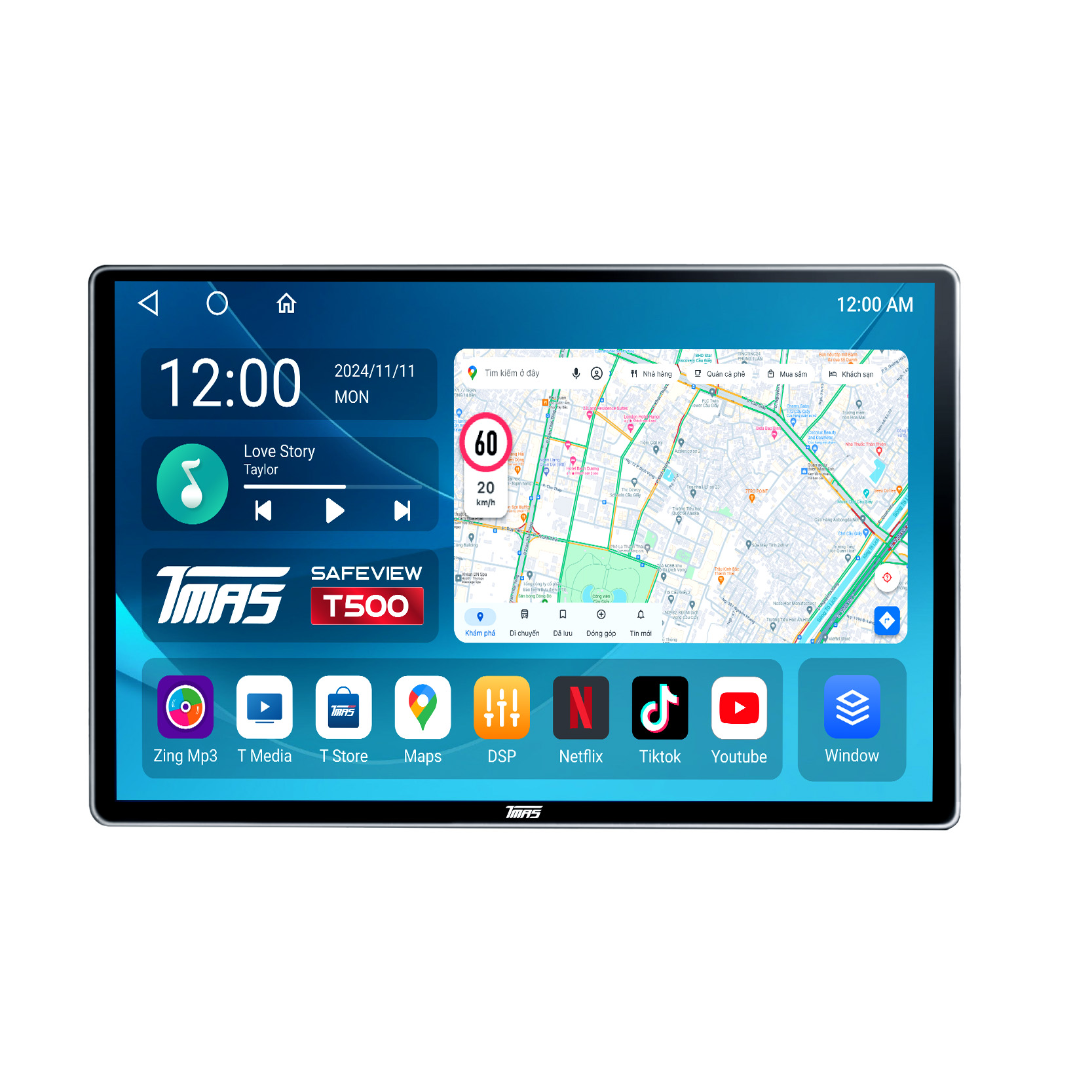 Hình ảnh xe Màn hình Android TMAS T500 PRO