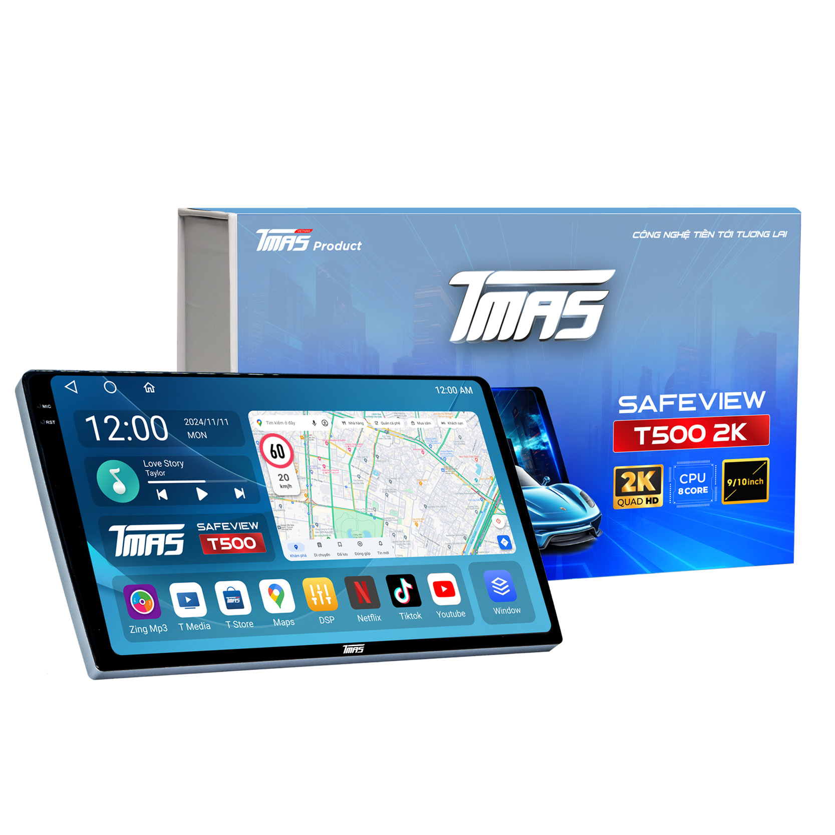 Hình ảnh xe Màn hình Android TMAS T500 2K