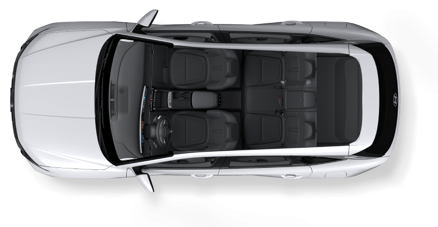 Hình ảnh xe HYUNDAI TUCSON XĂNG ĐẶC BIỆT TRẮNG