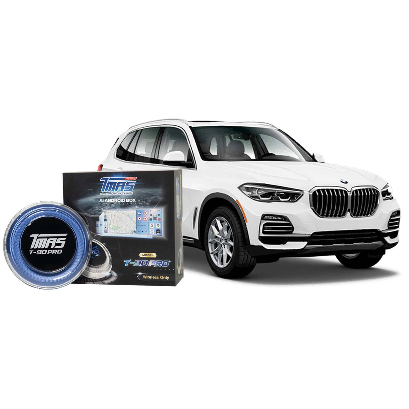 Hình ảnh xe Android AI Box TMAS T-90 PRO