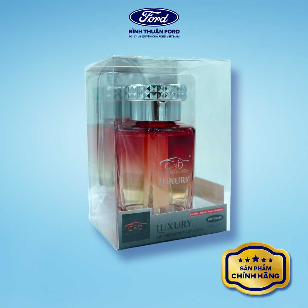 Hình ảnh xe Nước hoa ô tô LUXURY CIND-3071 White Musk 130ml | Khử mùi hôi, khói thuốc – Lưu hương lâu
