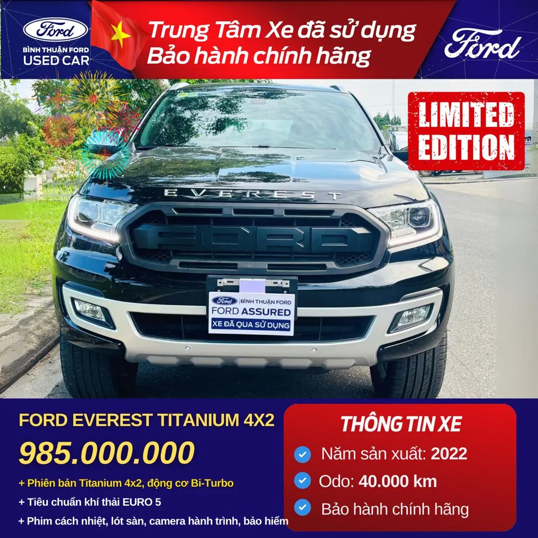 Hình ảnh xe EVEREST TITANIUM BITURBO 2022 - 40.000KM