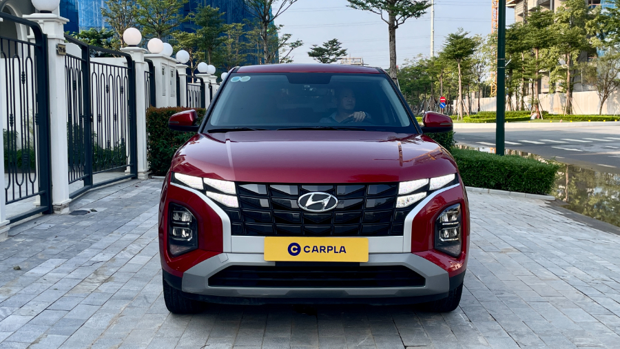 Hình ảnh xe HYUNDAI CRETA 2024 ĐỎ - 8000KM