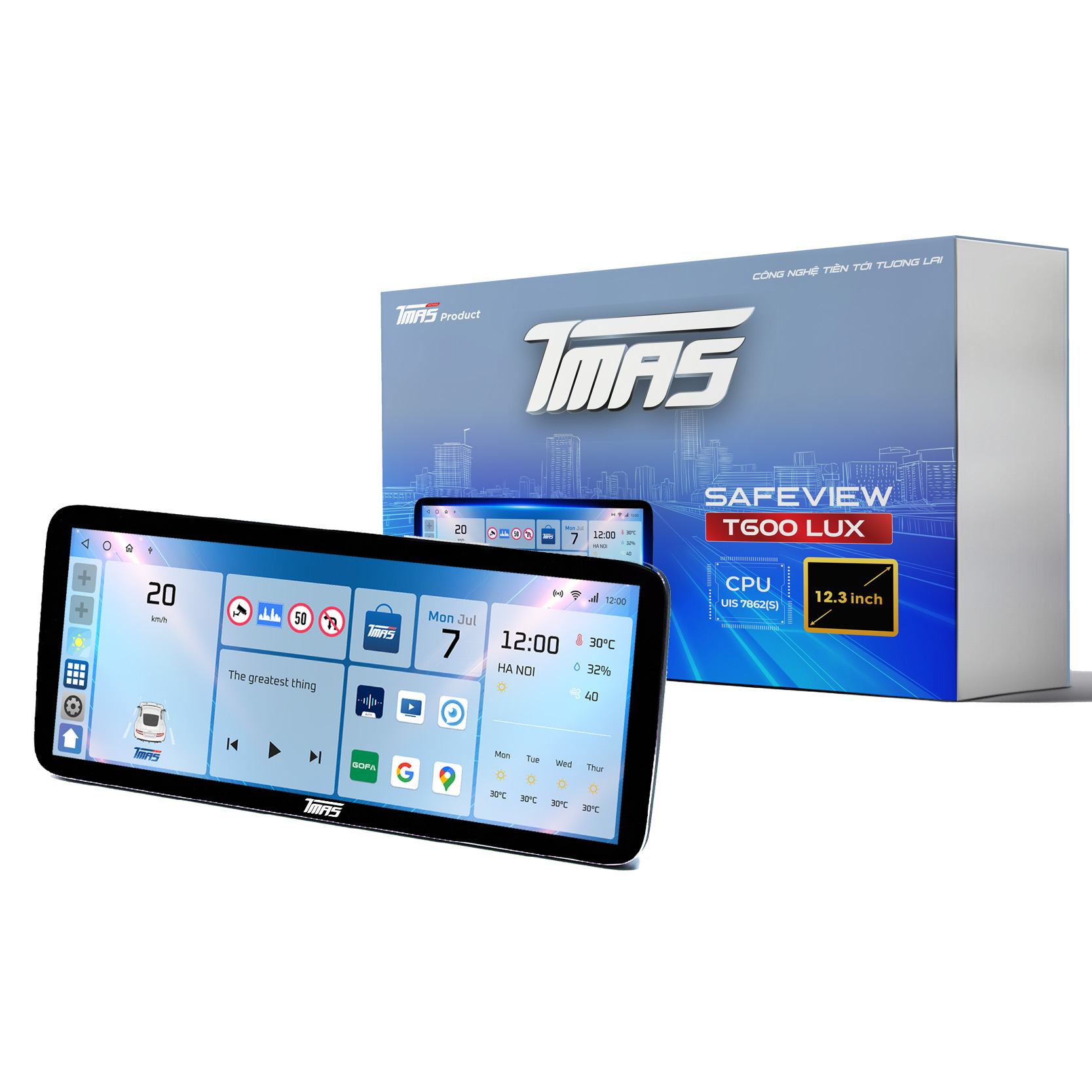 Hình ảnh xe Màn hình Android TMAS T600 LUX 