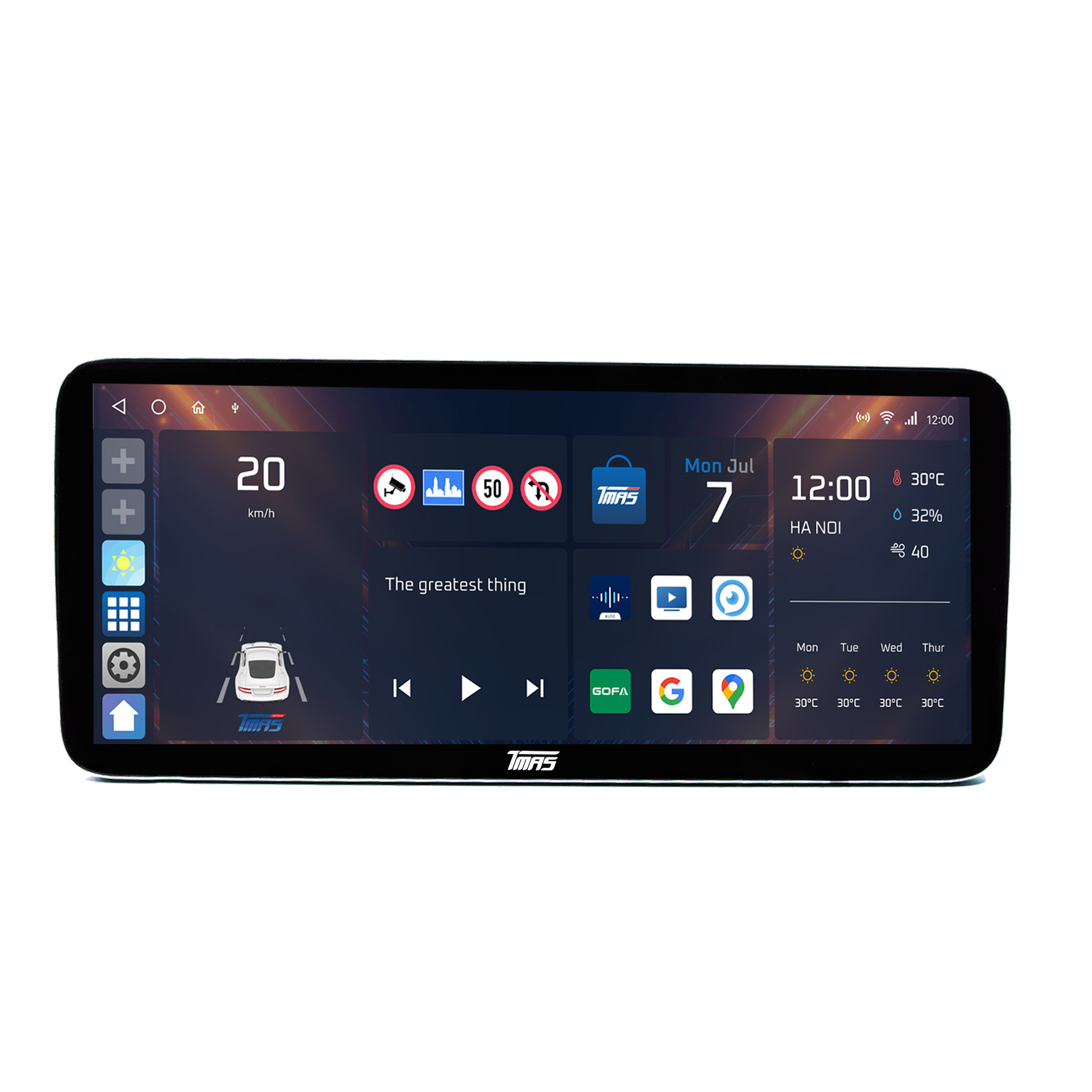 Hình ảnh xe Màn hình Android TMAS T600 LUX 