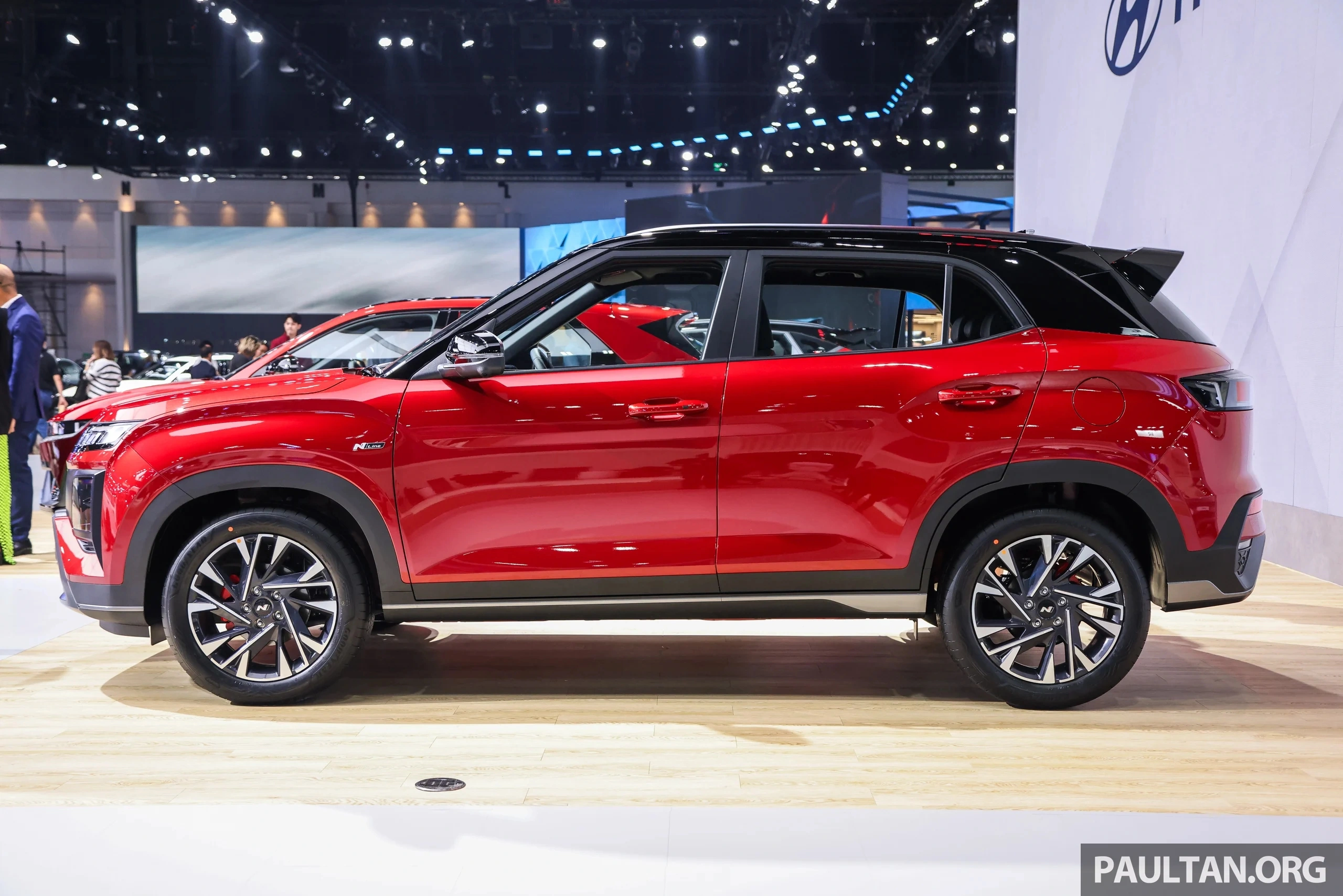 Hình ảnh xe HYUNDAI CRETA NLINE 2025 - ĐỎ