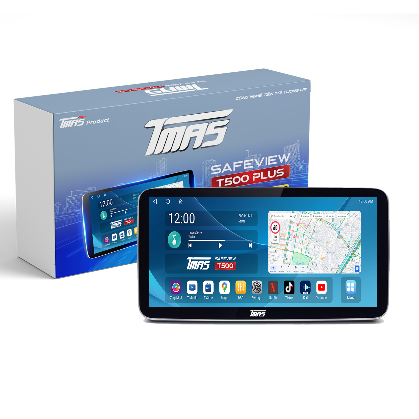 Hình ảnh xe Màn hình Android TMAS T500 PLUS