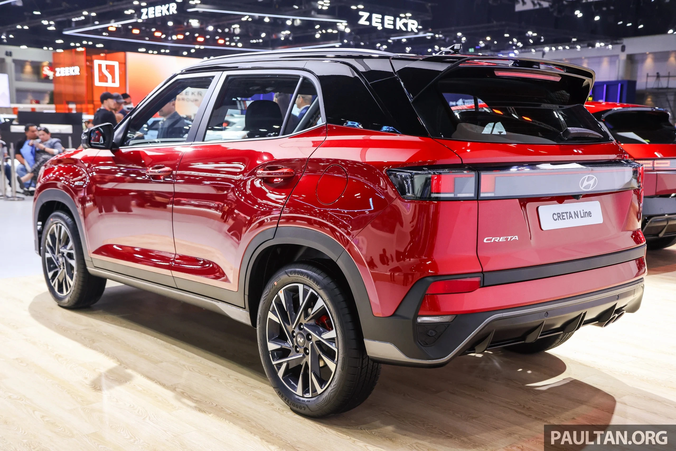 Hình ảnh xe HYUNDAI CRETA NLINE 2025 - ĐỎ