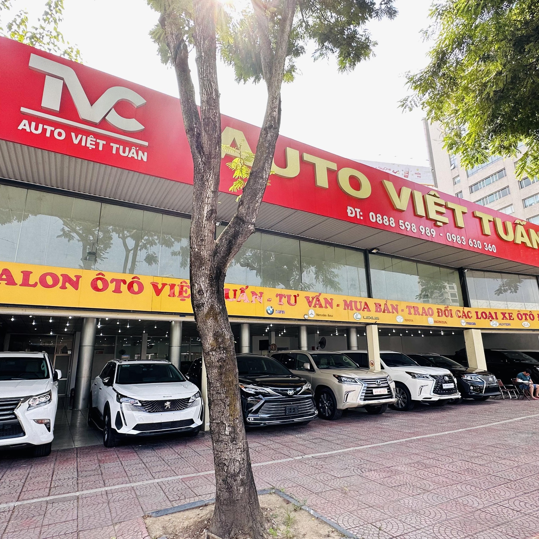 Banner cửa hàng VIỆT TUẤN AUTO