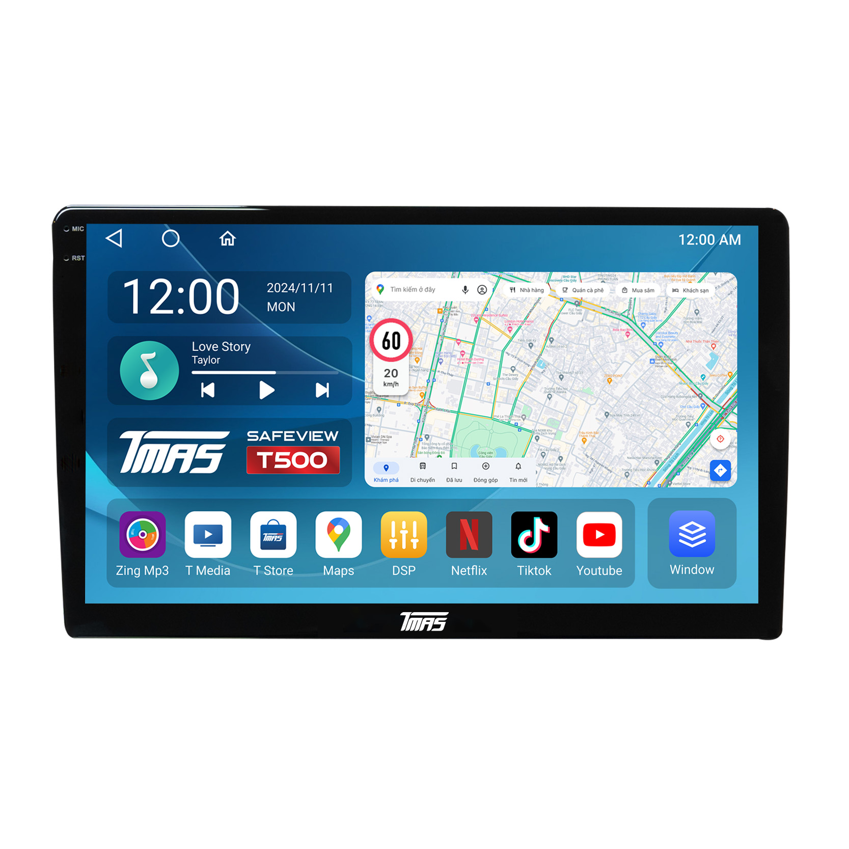 Hình ảnh xe Màn hình Android TMAS T500 2K