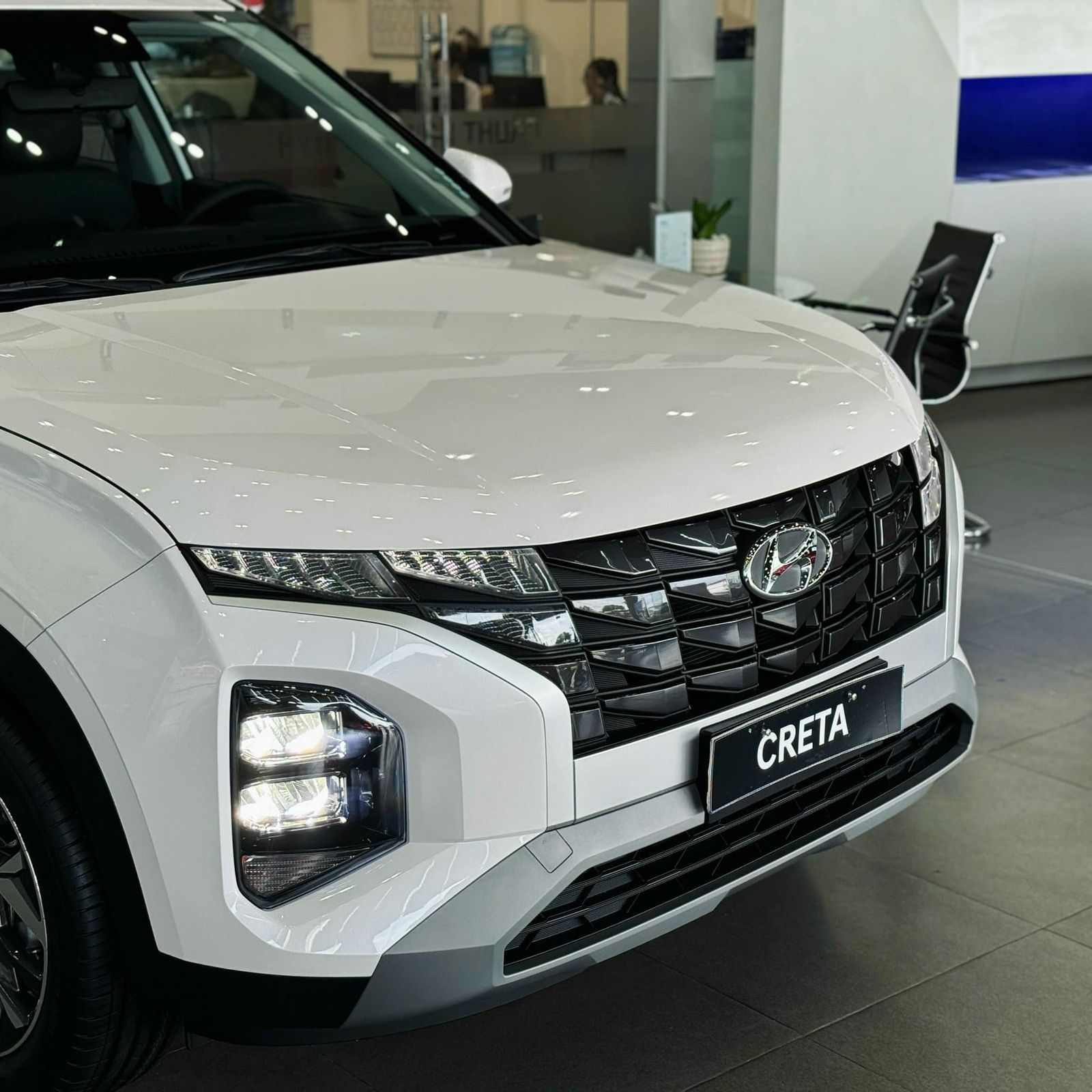 Hình ảnh xe HYUNDAI CRETA 2025 TRẮNG