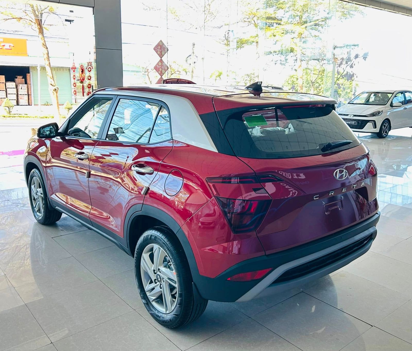 Hình ảnh xe HYUNDAI CRETA TIÊU CHUẨN 2025 - ĐỎ