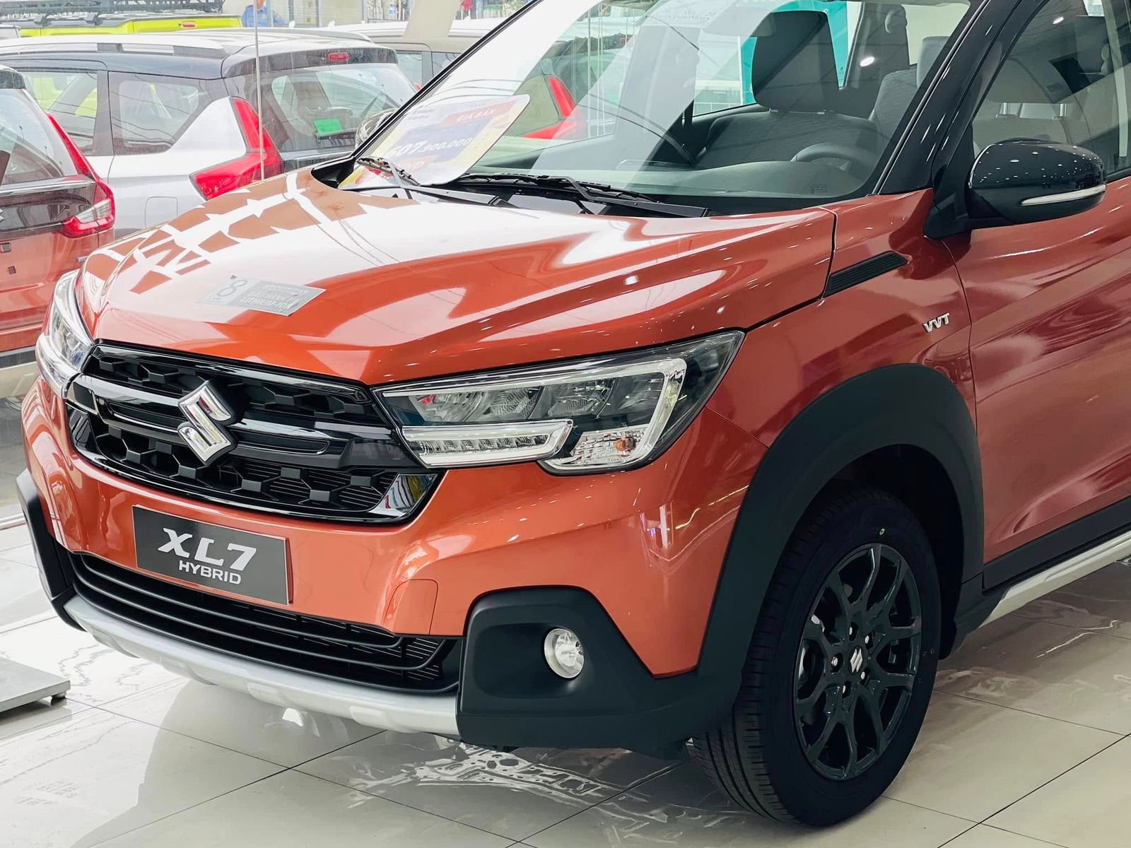 Hình ảnh xe SUZUKI XL7 HYBRID MÀU CAM - 7 CHỖ - NHẬP KHẨU - QUÀ TẶNG HƠN 70 TRIỆU