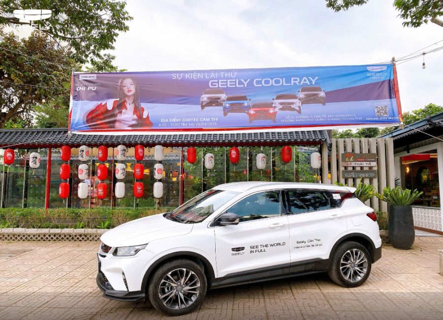 Hình ảnh xe GEELY COOLRAY FLAGSHIP 2025 MÀU XANH