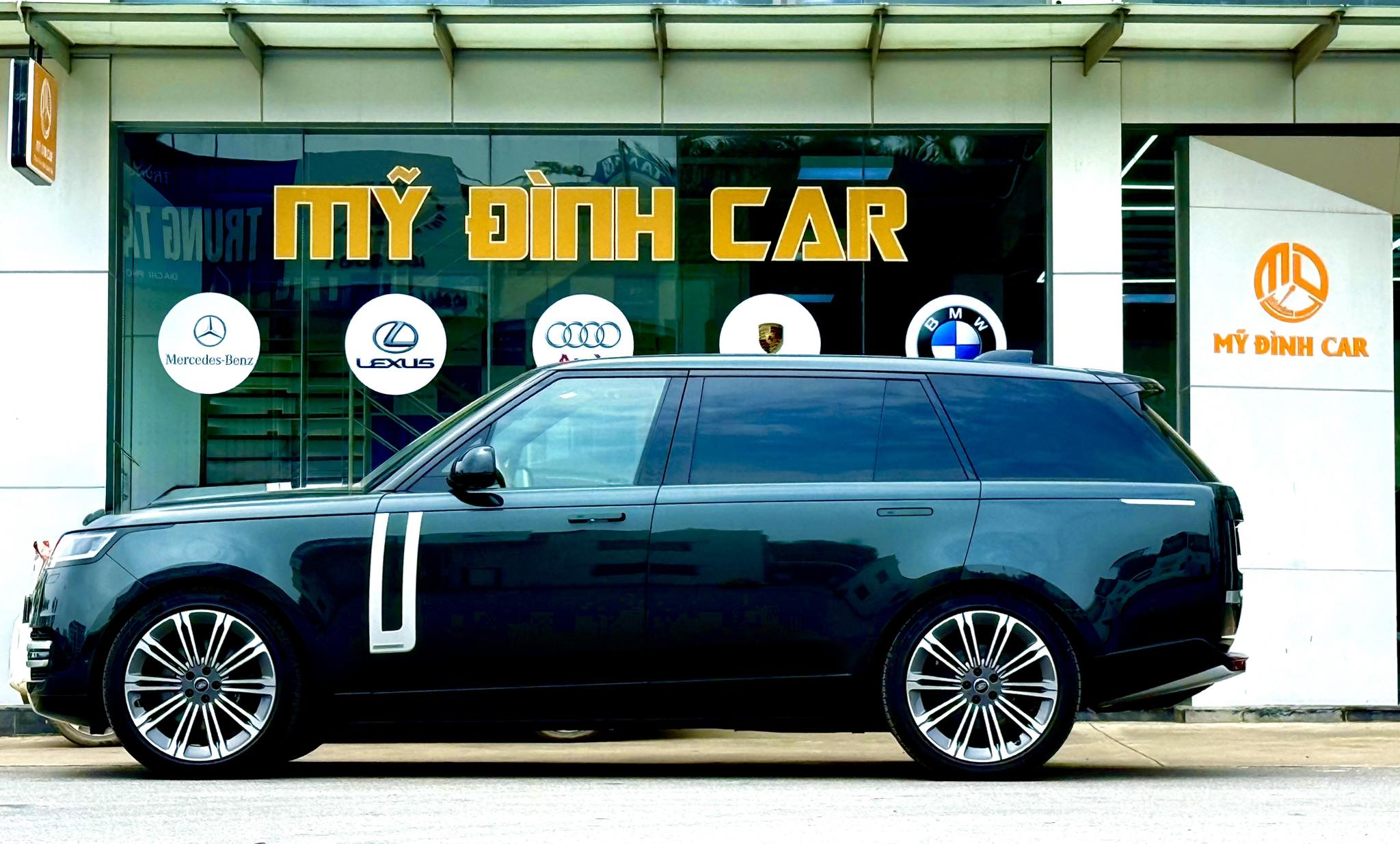 Banner cửa hàng SALON MỸ ĐÌNH CAR