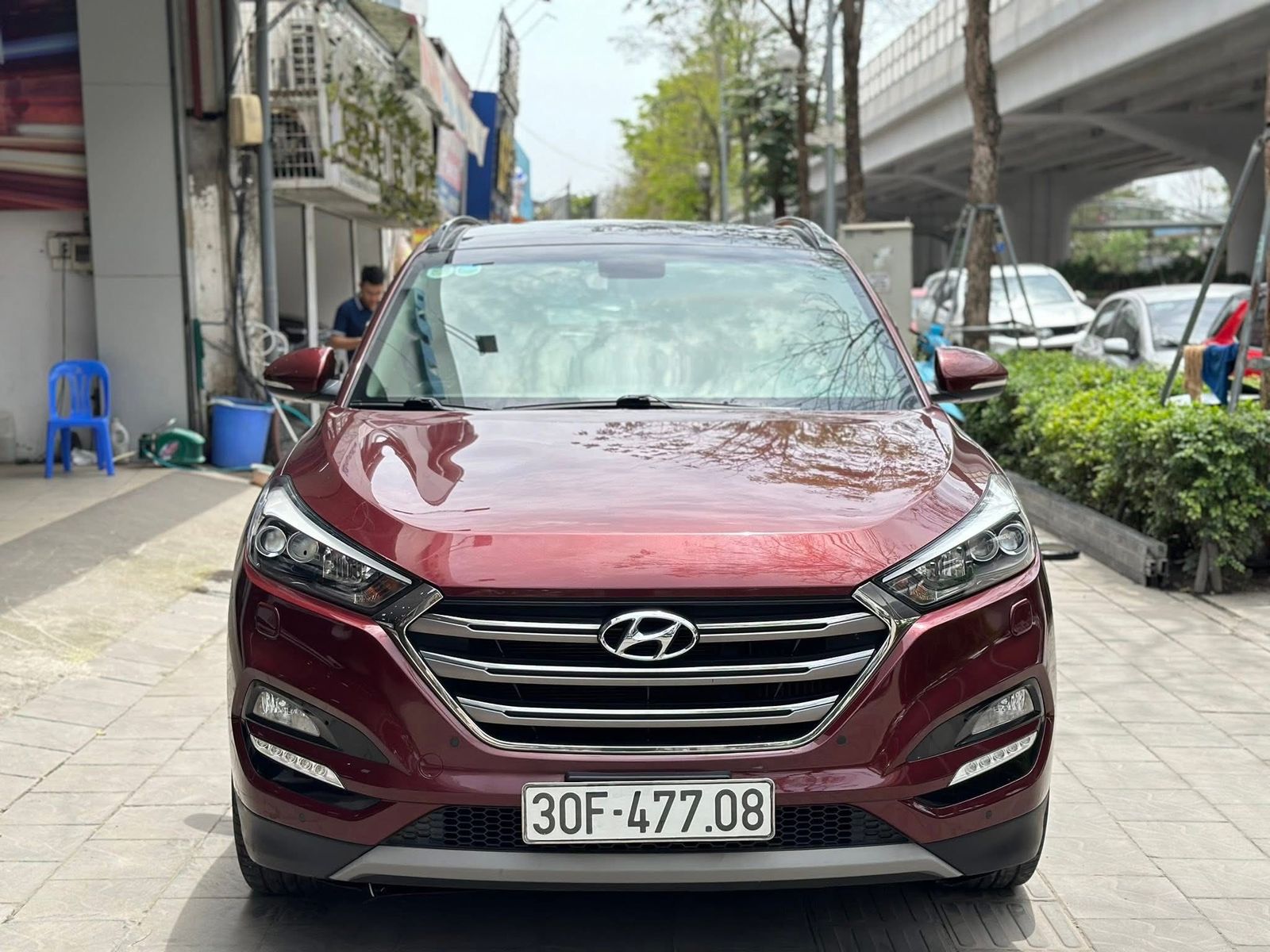 Hình ảnh xe HUYNDAI TUCSON 1.6tubo bản cao cấp 2019