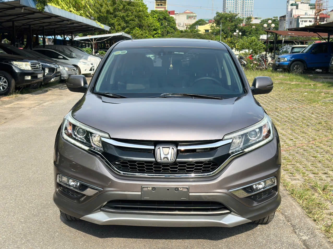 Hình ảnh xe Honda CRV 2017 2.4TG Xám Siêu Mới