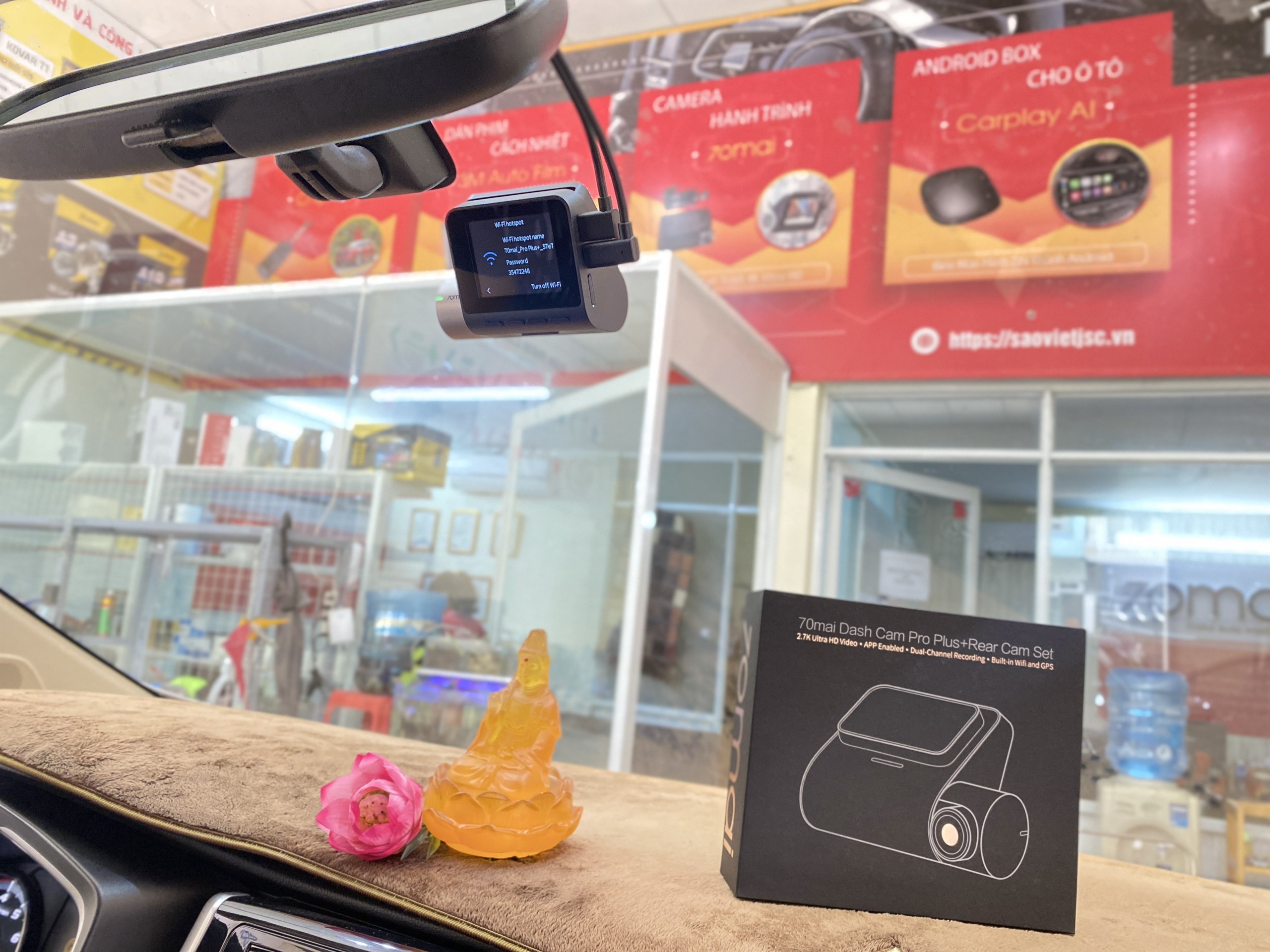 Hình ảnh xe Camera hành trình 70mai A500S ghi hình 2 kênh bán chạy