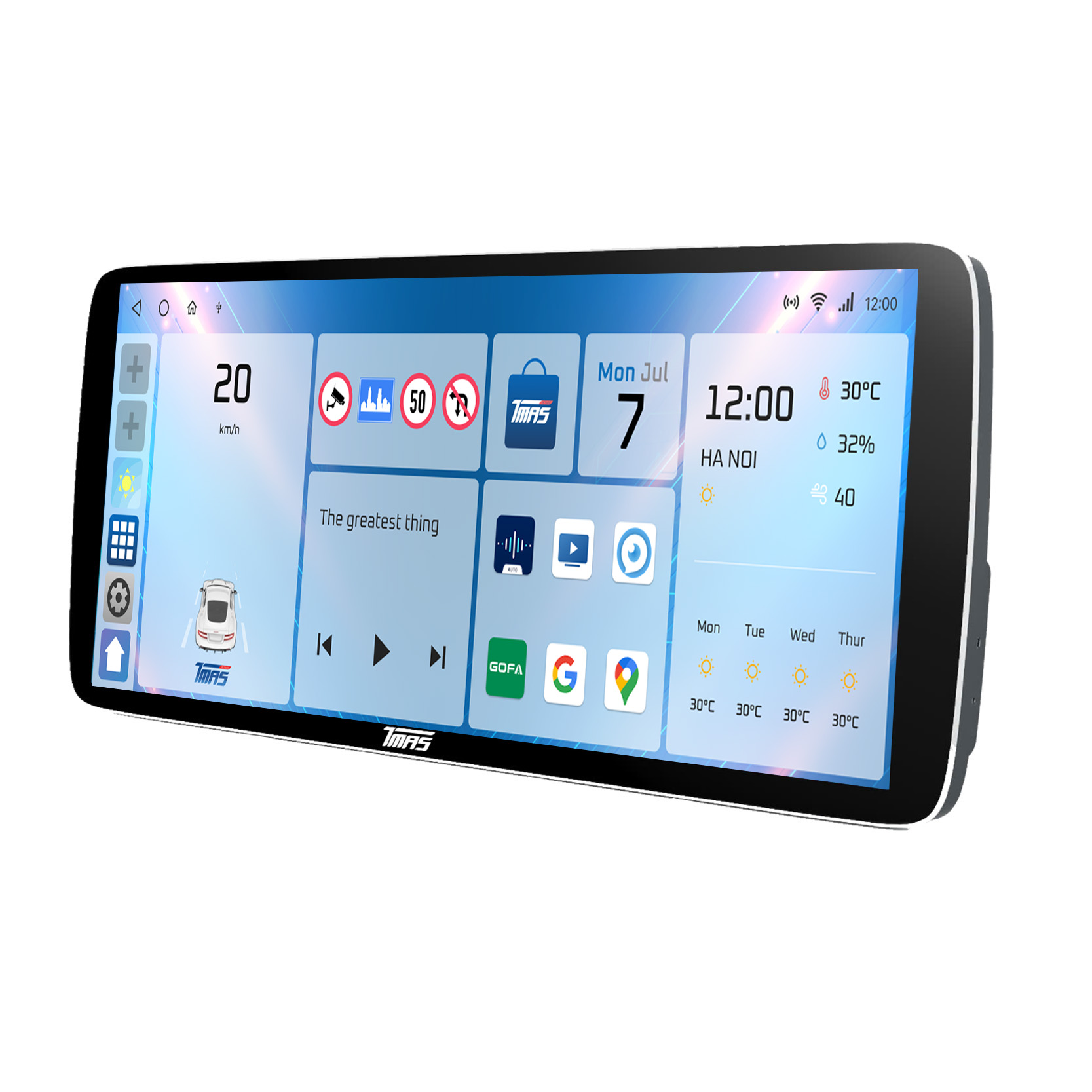 Hình ảnh phụ kiện Màn hình Android TMAS T600 PLUS