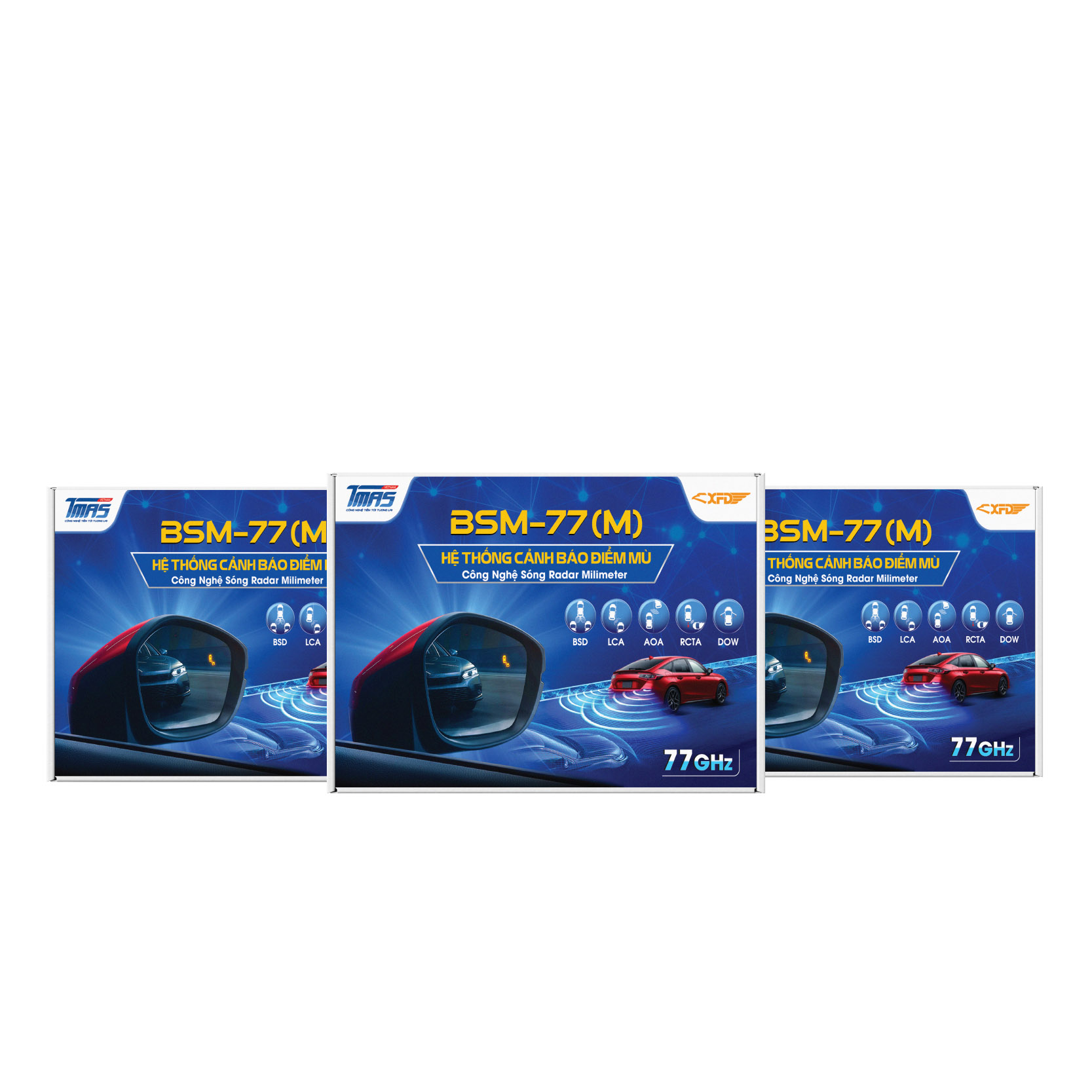 Hình ảnh xe Hệ Thống Cảnh báo Điểm Mù XFD-BSM 77(M)