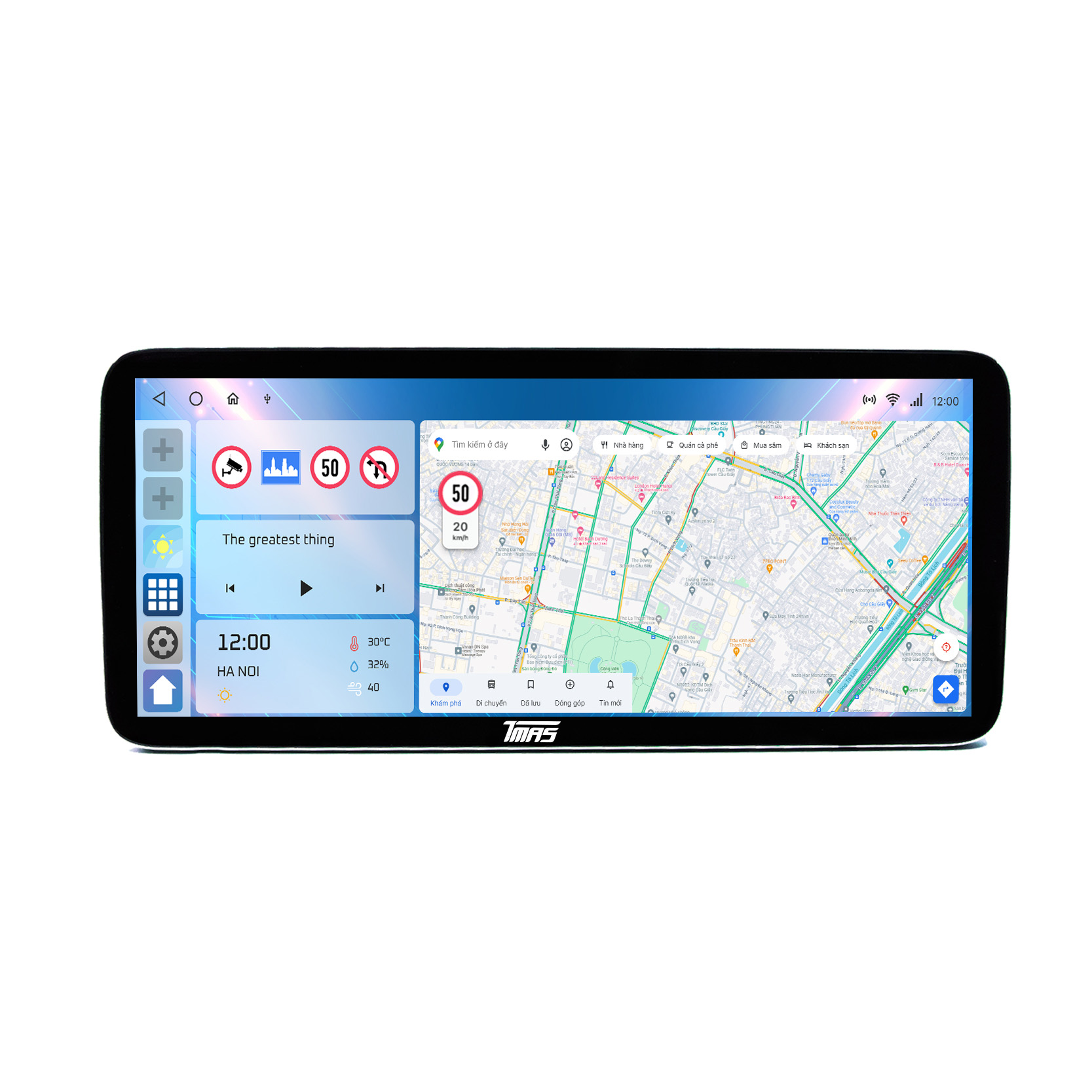 Hình ảnh xe Màn hình Android TMAS T600 LUX 