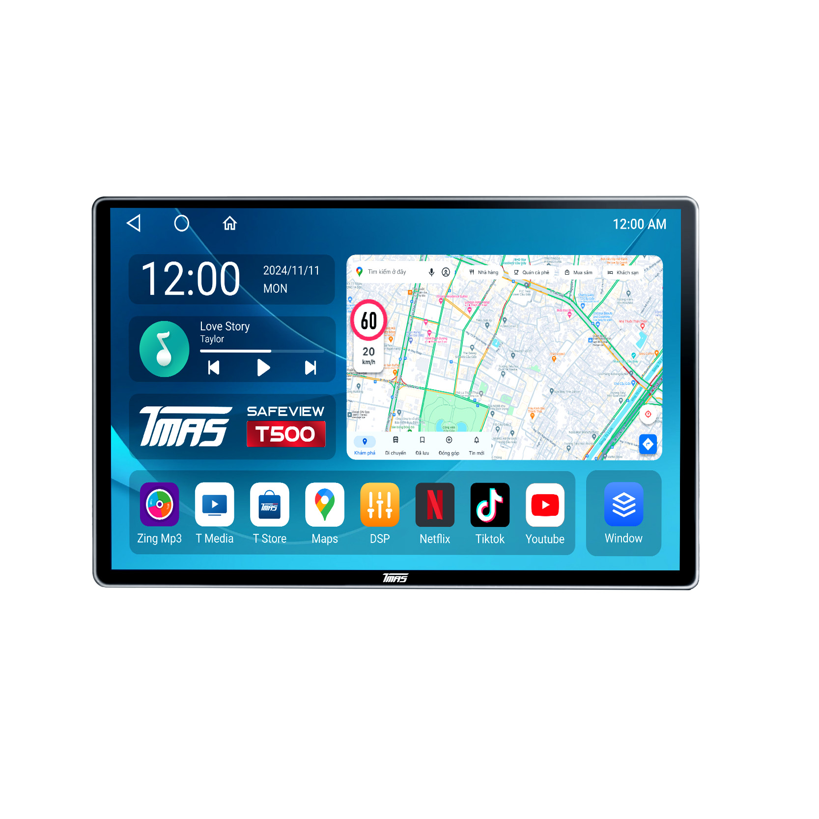 Hình ảnh phụ kiện Màn hình Android TMAS T500 MAX 