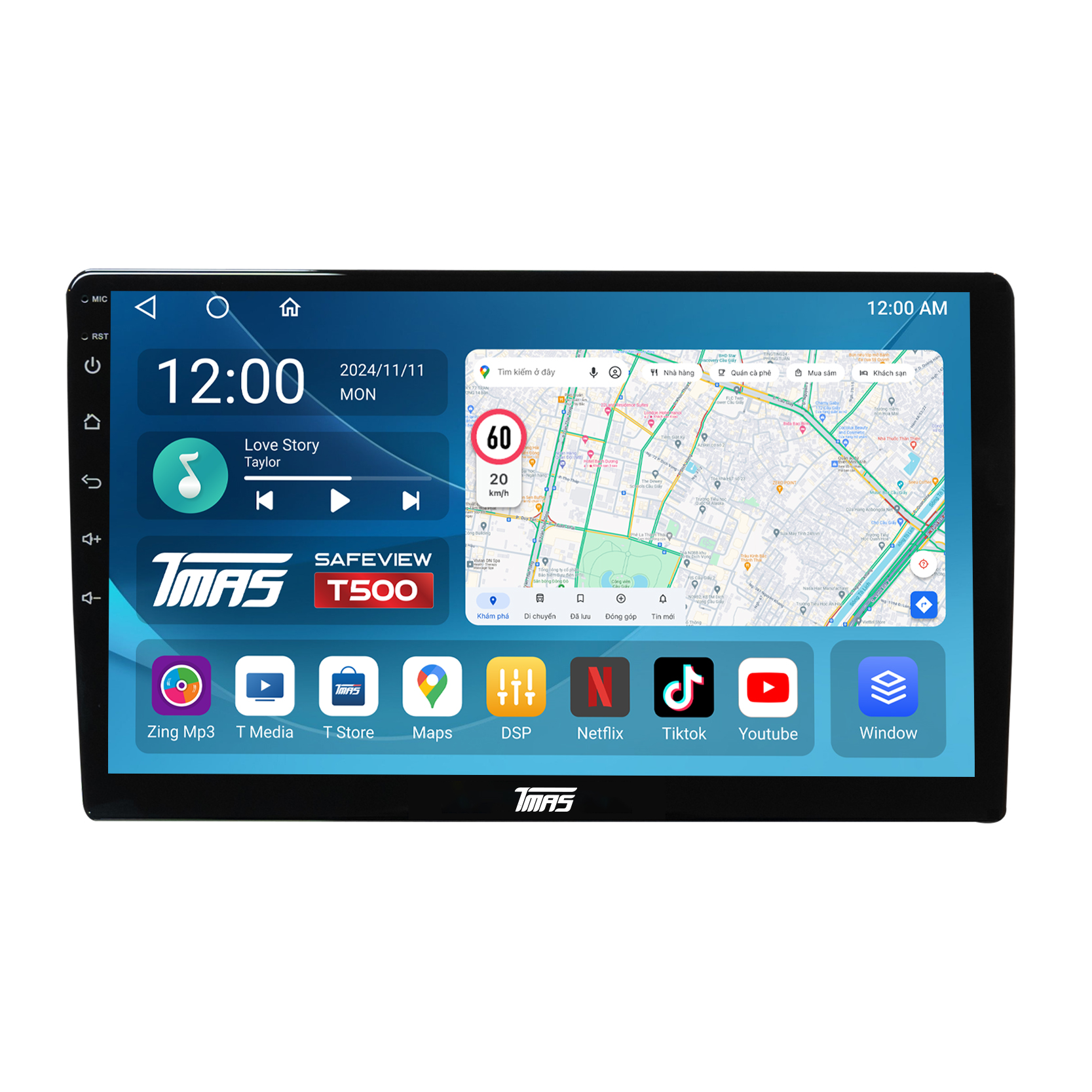 Hình ảnh xe Màn hình Android TMAS T500