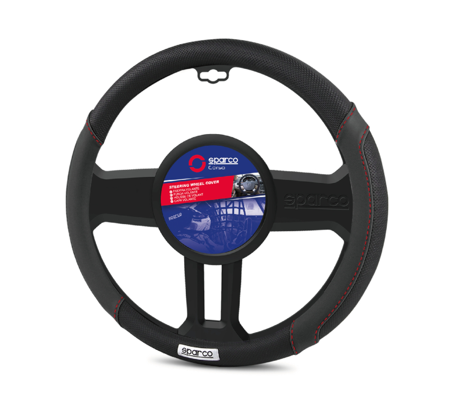 Hình ảnh phụ kiện Bọc vô lăng Sparco SPC1113BKS