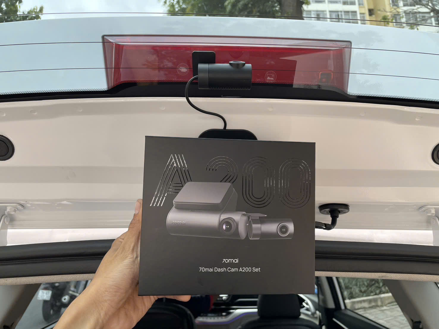 Hình ảnh xe Camera hành trình 70mai A200 ghi hình 2 kênh giá rẻ