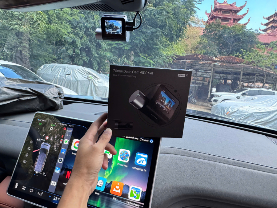 Hình ảnh xe Camera hành trình 70mai A510 3K HDR