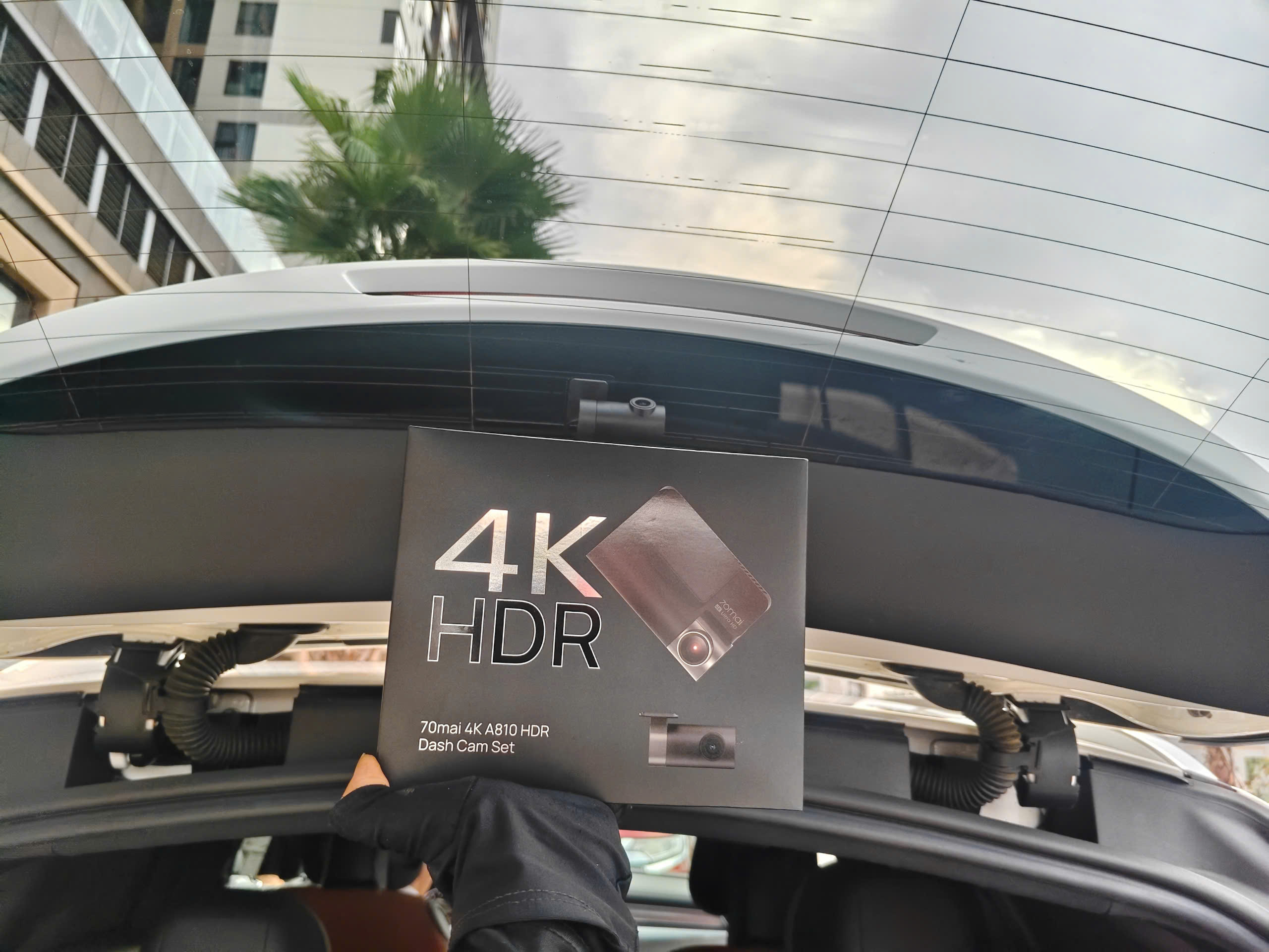 Hình ảnh xe Camera hành trình 70mai A810 ghi hình 4K Kết nối 4G