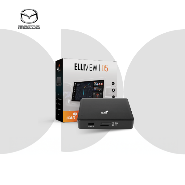 Hình ảnh xe Box Android ICAR Elliview D5 dành cho Mazda