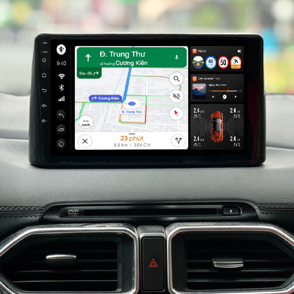 Hình ảnh xe Box Android ICAR Elliview D5 Premium dành cho Mazda