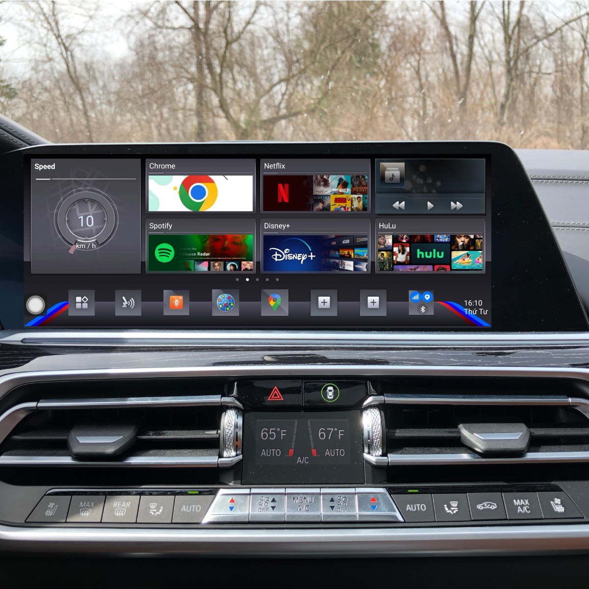 Hình ảnh xe Android Box ICAR Auto dành cho BMW