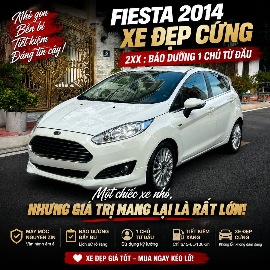 Hình ảnh xe FORD FIESTA 2014 - 110.000KM