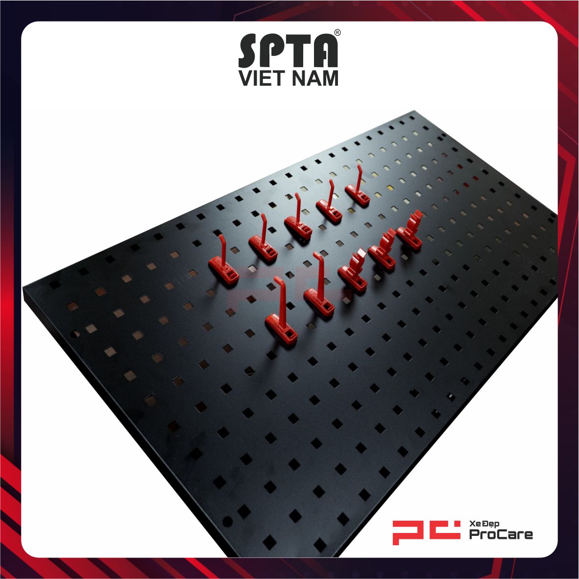 Hình ảnh xe Bảng treo dụng cụ (sắt) (45x2x120cm) - SPTA - CCPHB10