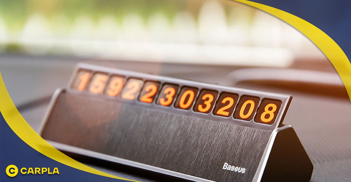 Bảng số điện thoại ô tô là gì?