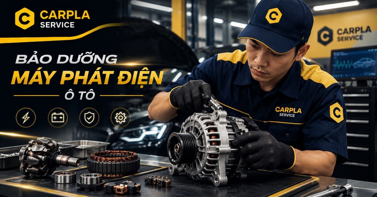 Quy Trình Chuẩn Bảo Dưỡng Máy Phát Điện Ô Tô