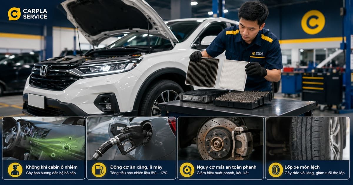 Bảng Giá & Quy Trình Bảo Dưỡng Ô Tô 30000km