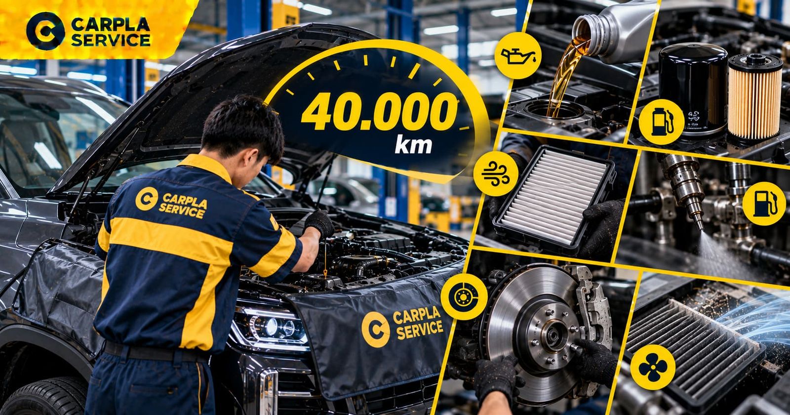 Bảo Dưỡng Ô Tô 40000km: Bảng Giá & Quy Trình Chuẩn